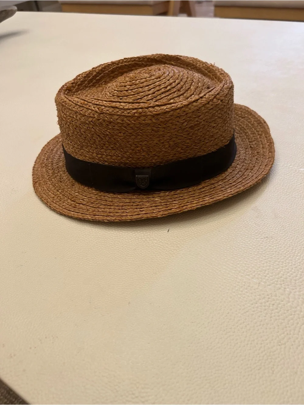 Brixton Woven Straw Hat with Black Band